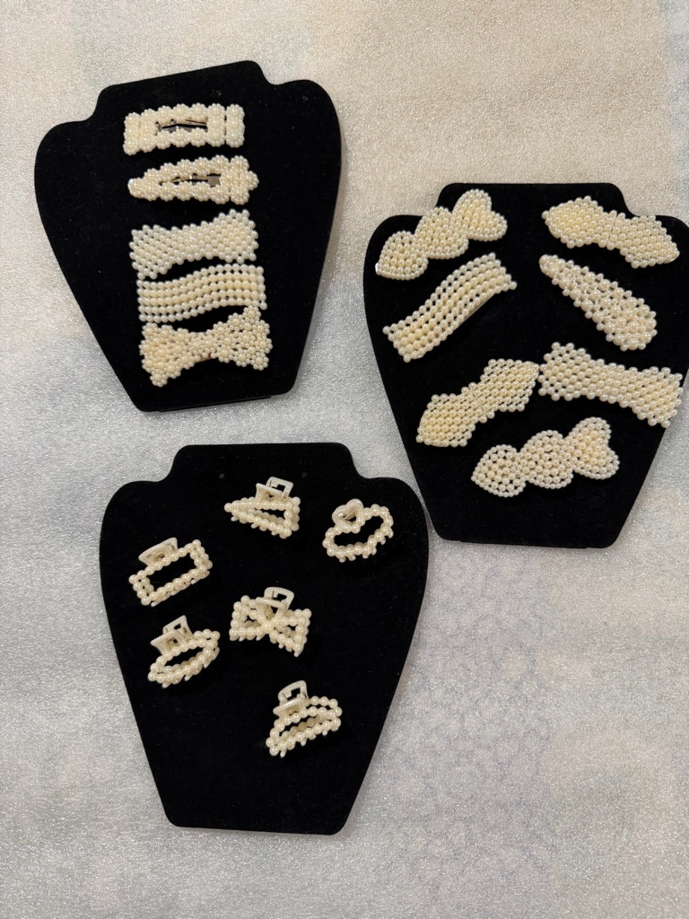 Brand new faux Pearl hair clips perfect for girls